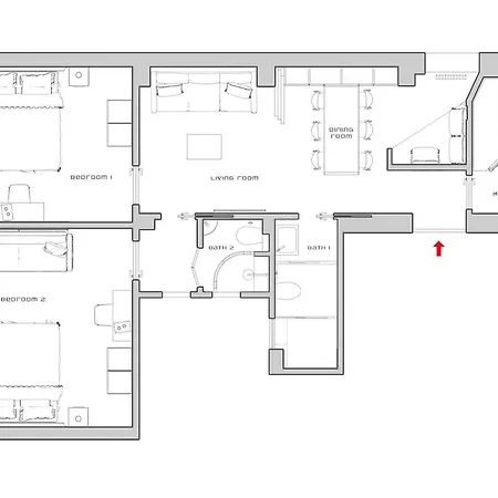 Style Julia 50 Mt From Colosseum Apartment Rome